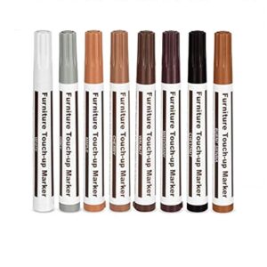 Furniture Touch Up Marker for Wooden Furniture and Floor Scratch Repair | 8 Assorted Colors