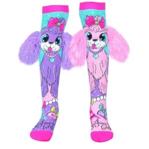 Colorful 3D Printed Long Socks