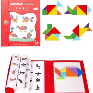 Magnetic Tangram Puzzle Book